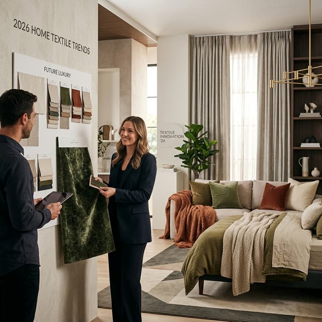 Home Textile Trends 2026: Data on Sustainability, Digital Printing, and Market Growth