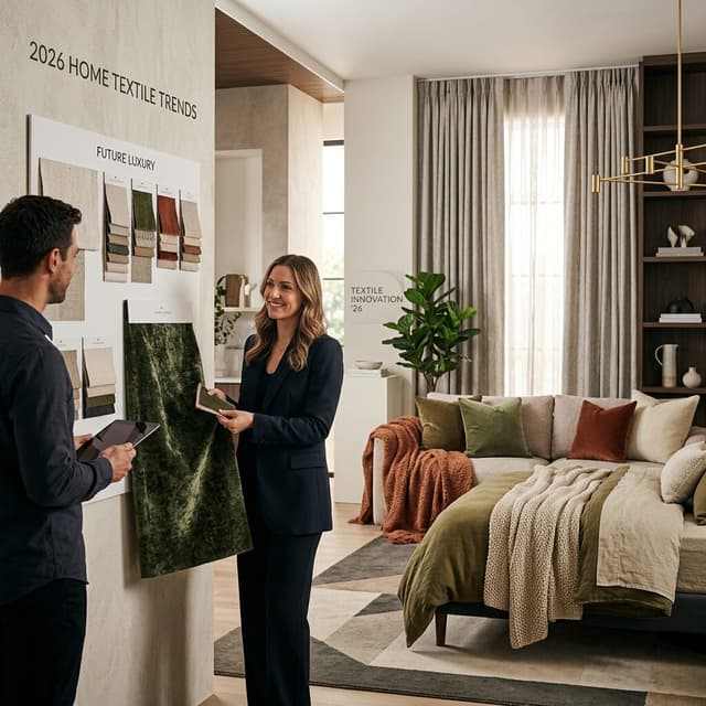 Home Textile Trends 2026: Data on Sustainability, Digital Printing, and Market Growth