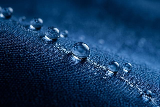 Stain-resistant fabric testing at Weaverine